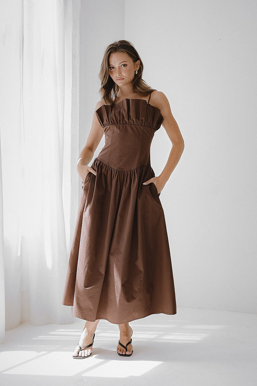“frances” maxi dress