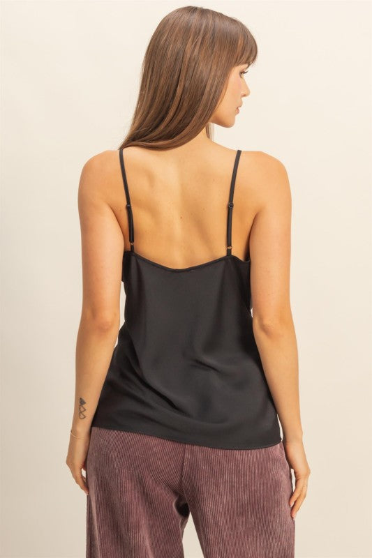 “senai” lace camisole