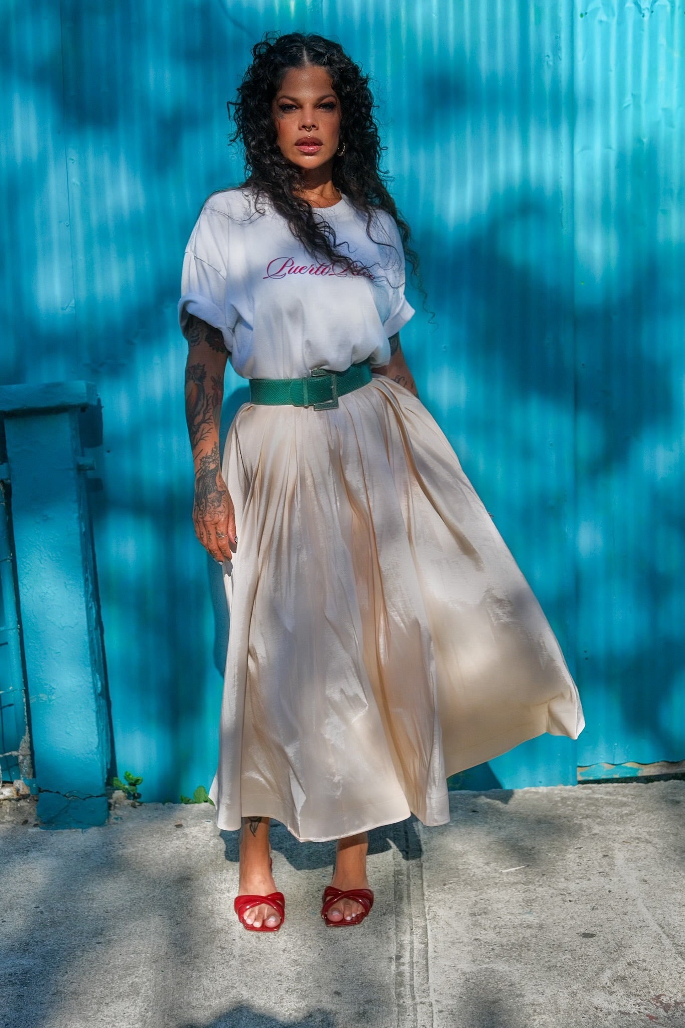 “roberta” circle skirt