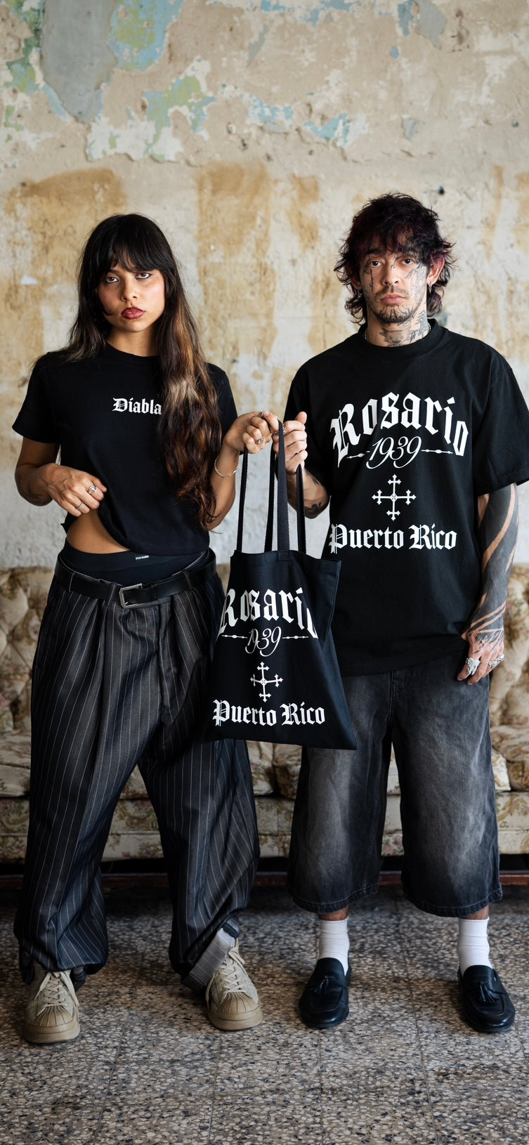 Recently restocked Rosario1939 “diabla” boxy cropped top