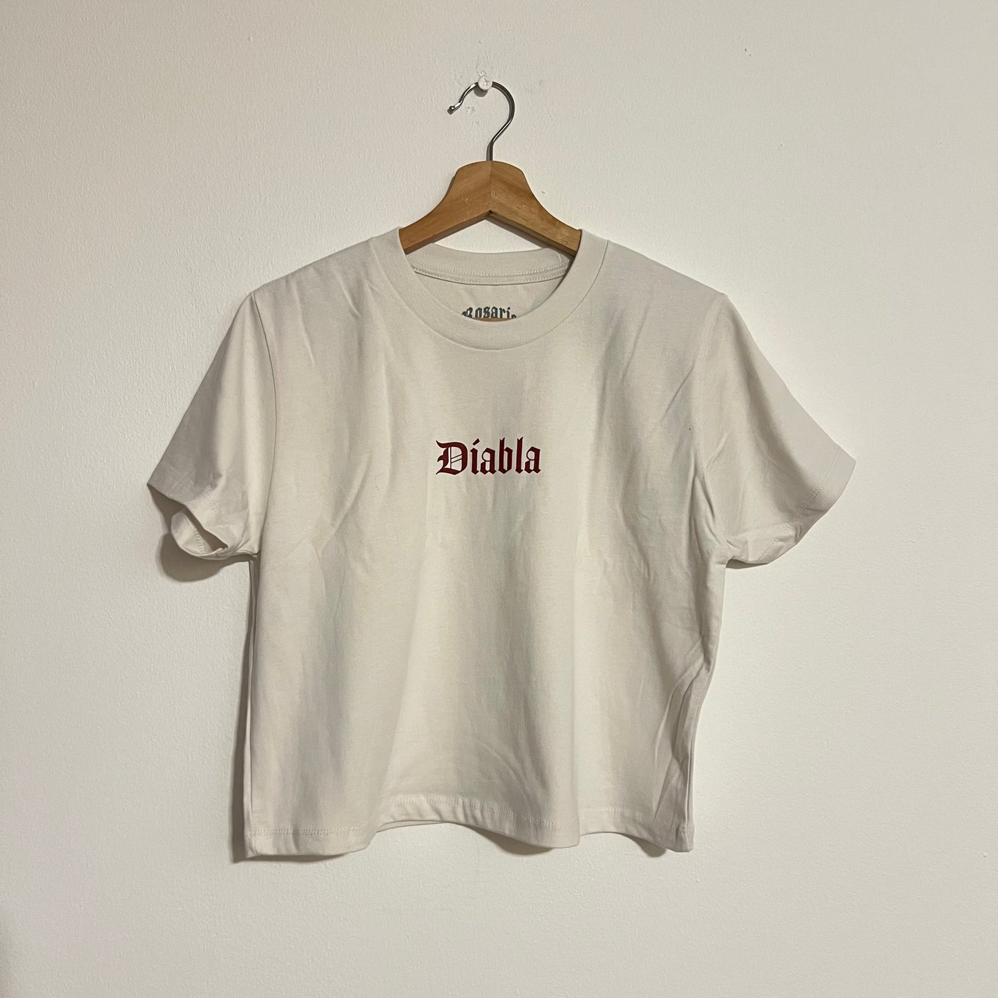 restock “diabla” sand crop top