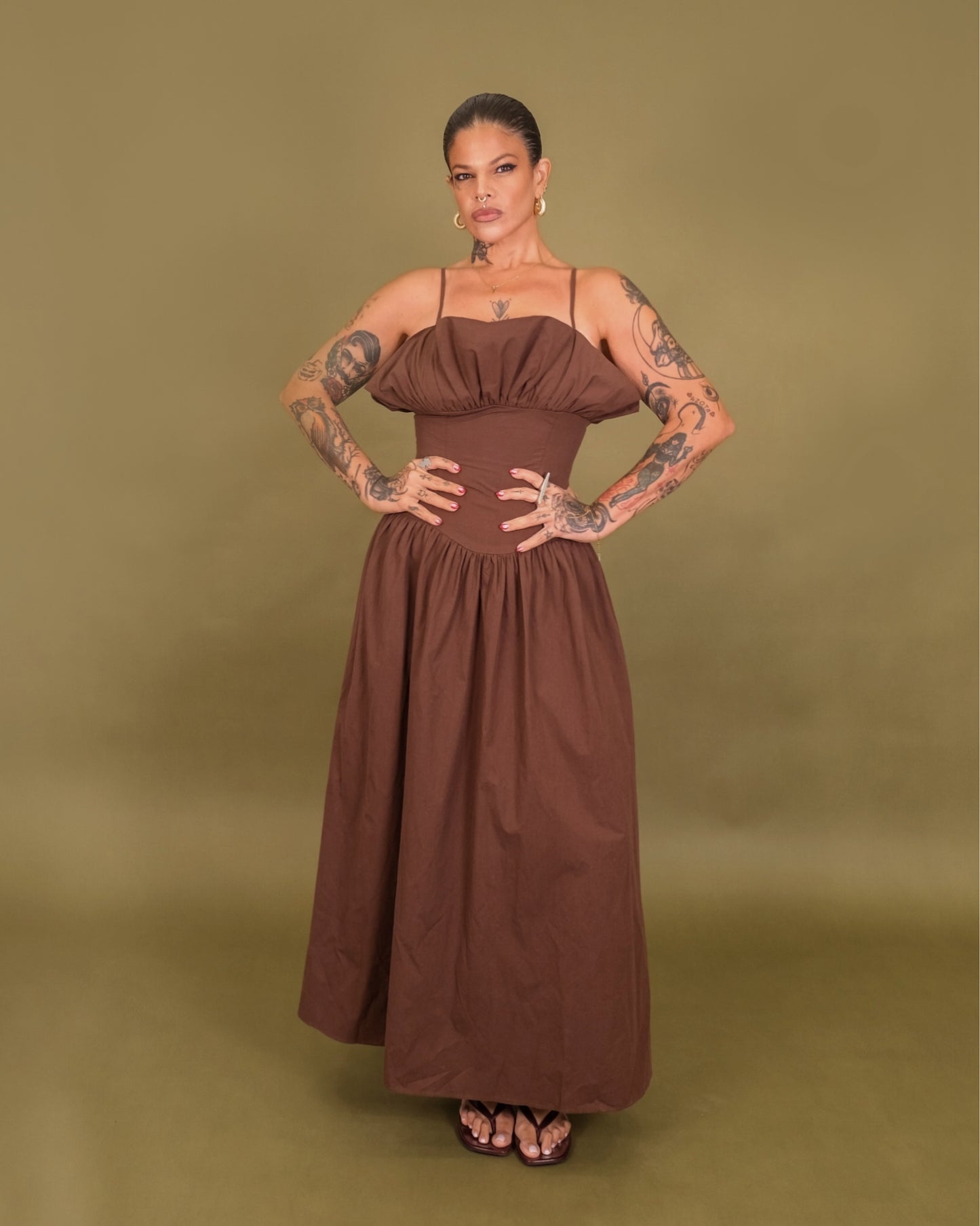 “frances” maxi dress