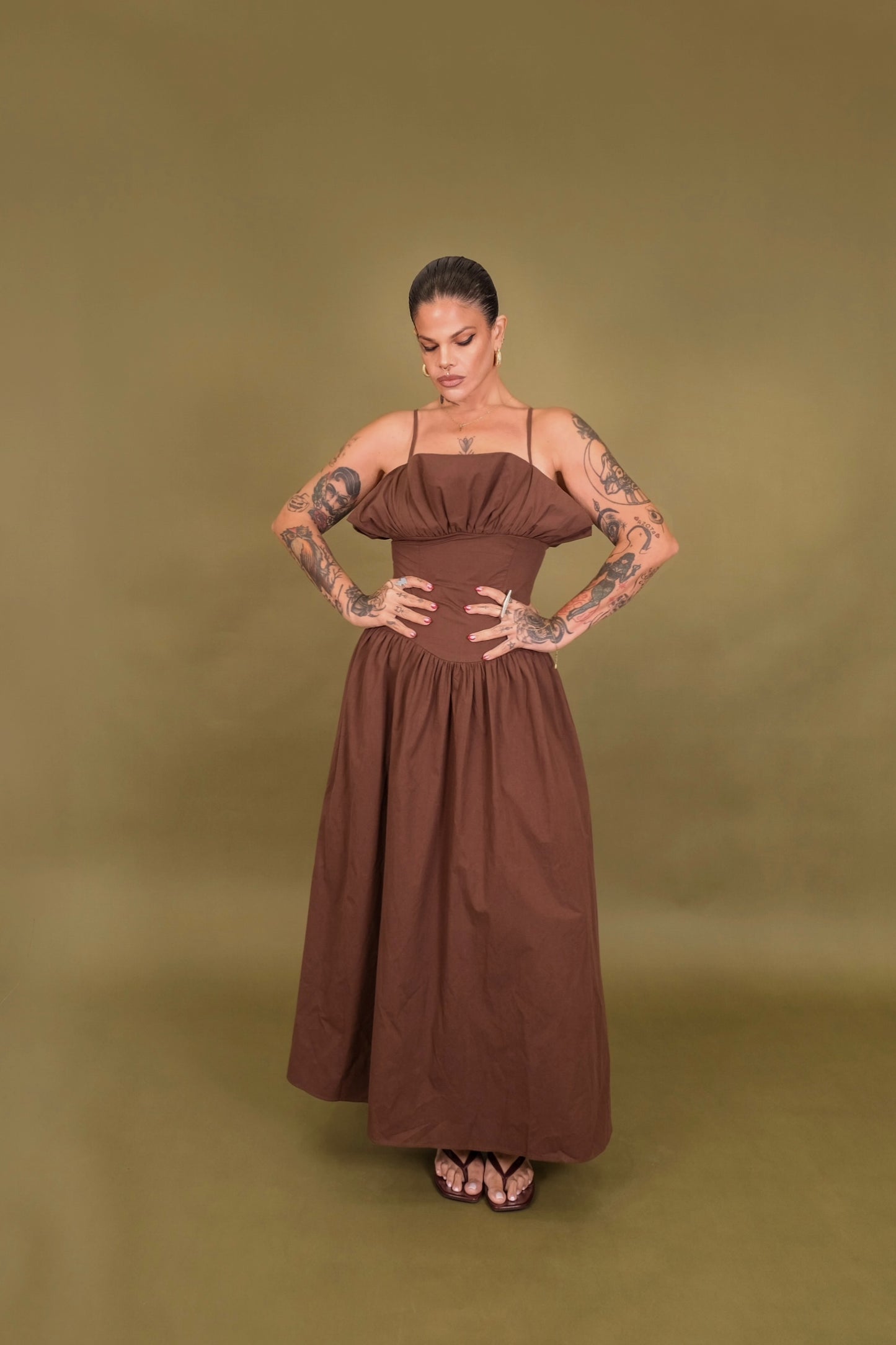 “frances” maxi dress