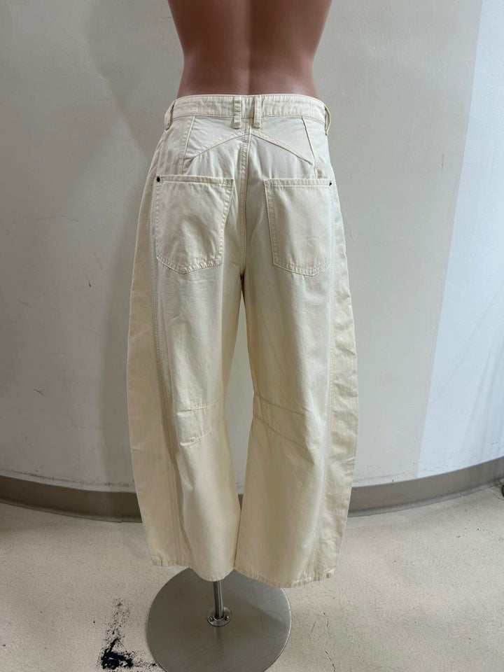 “alondra” barrel jean