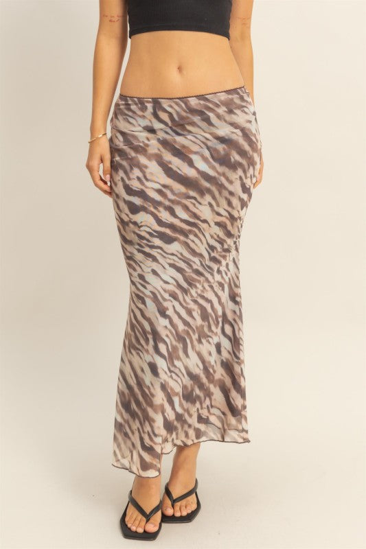 “tatiana” midi skirt