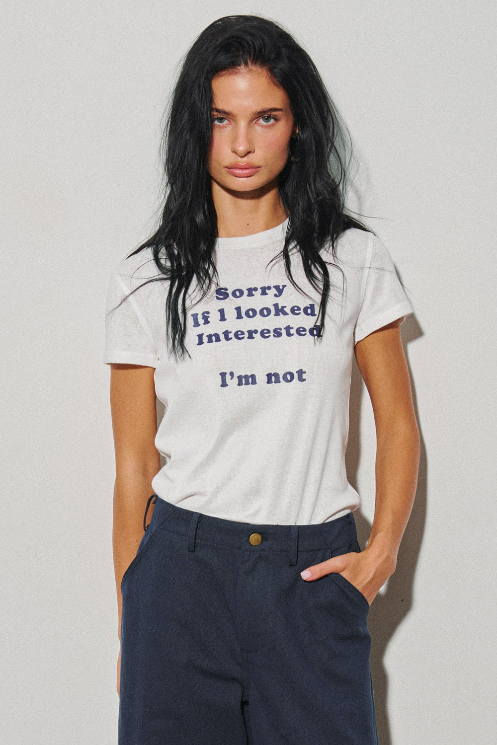 “I’m not” white tee