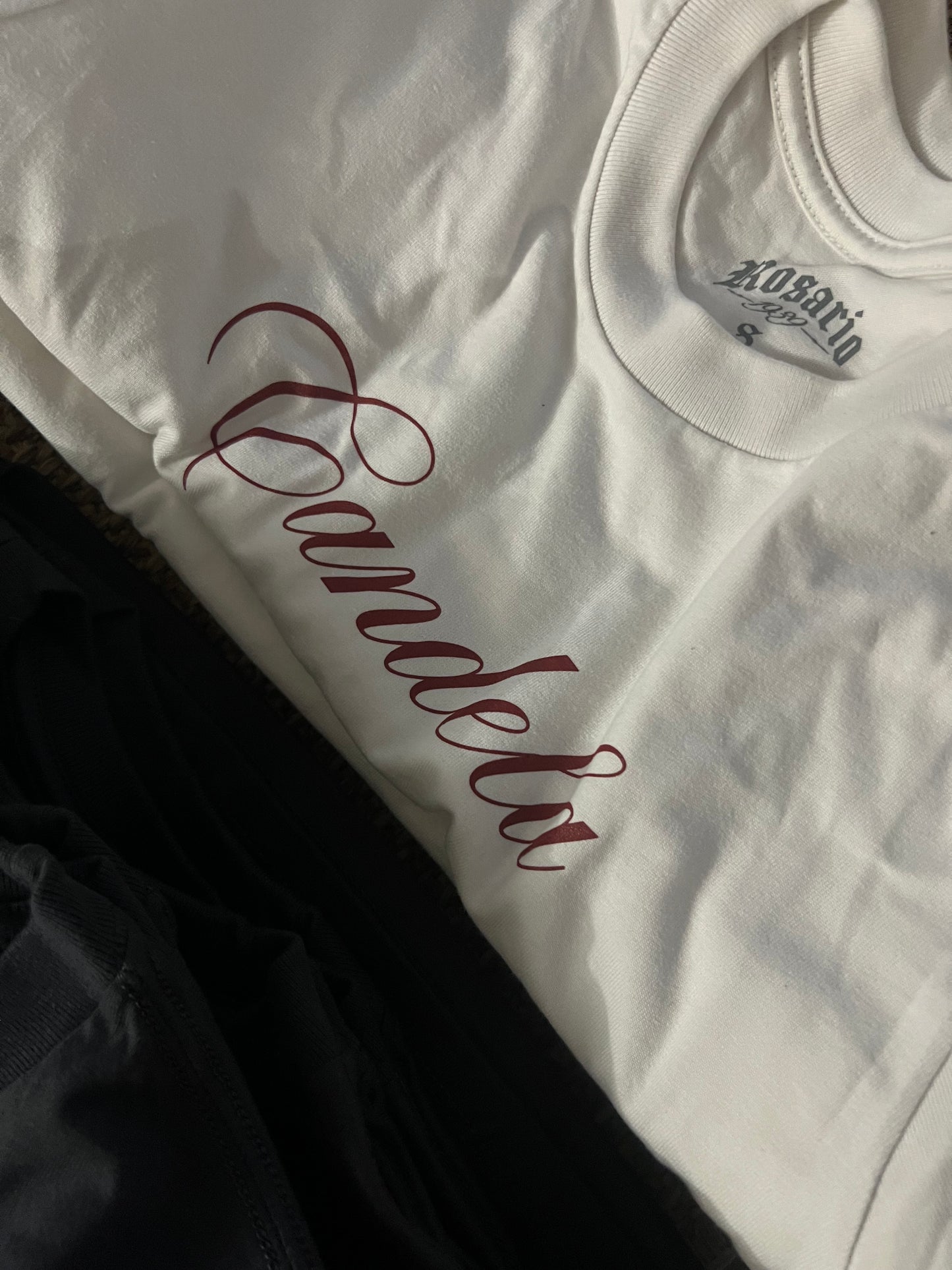 “candela” crop top boxy tee