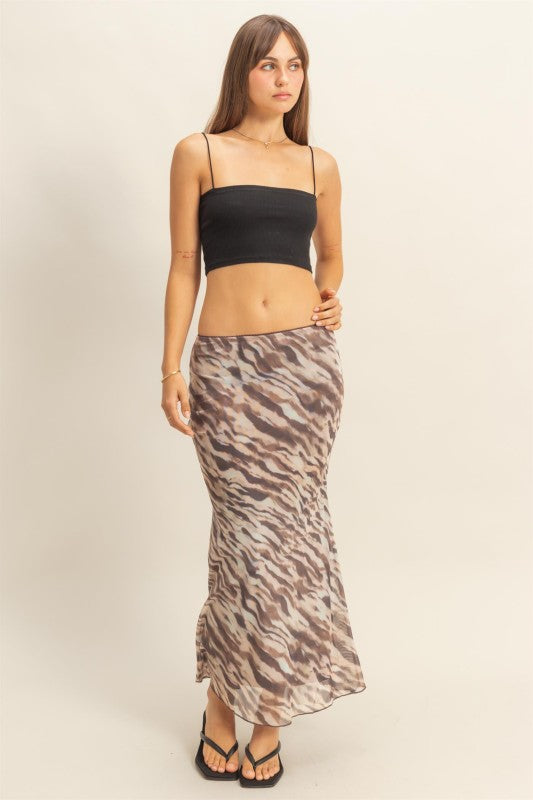 “tatiana” midi skirt