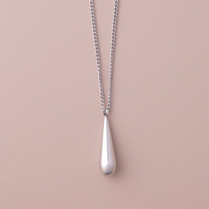 drop long necklace