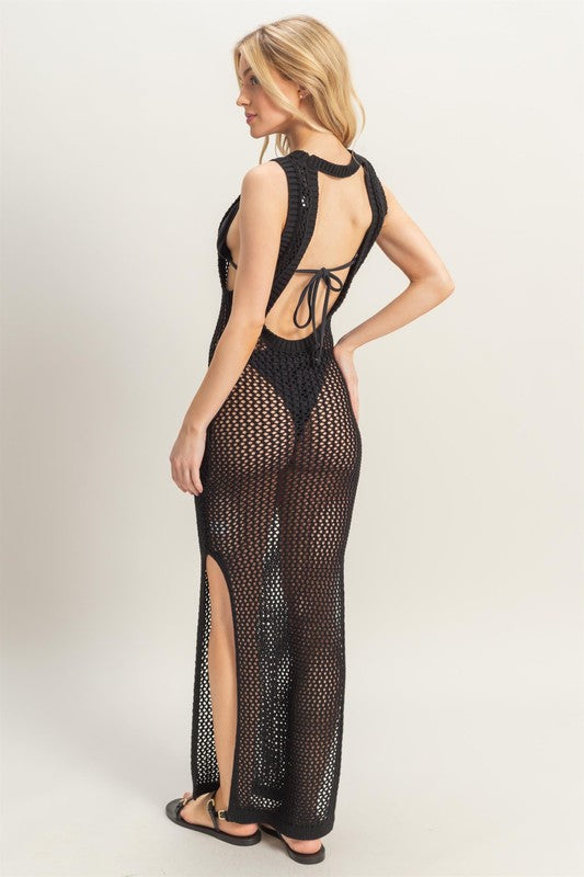 “kiki” black cover up