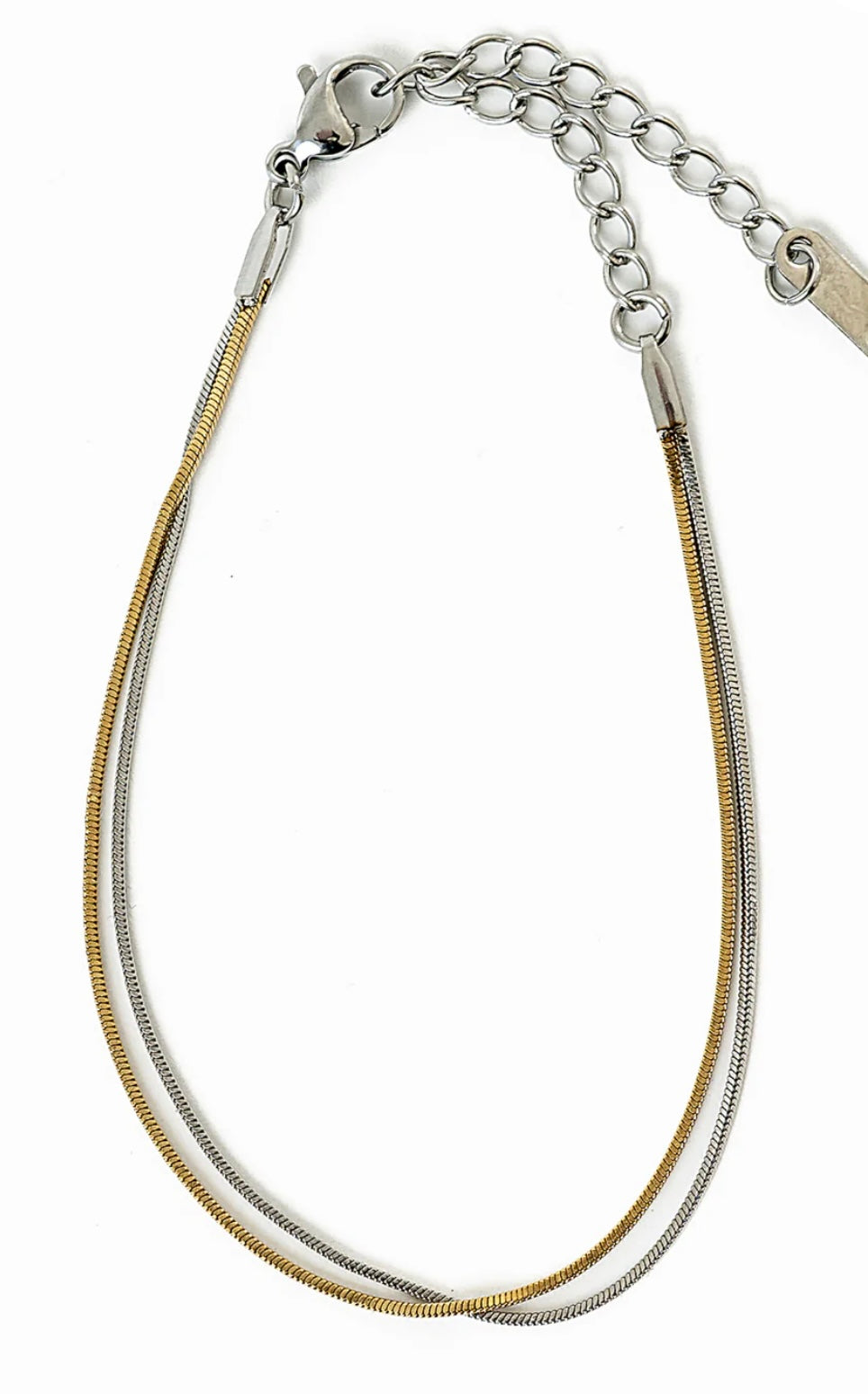 dainty double bracelet