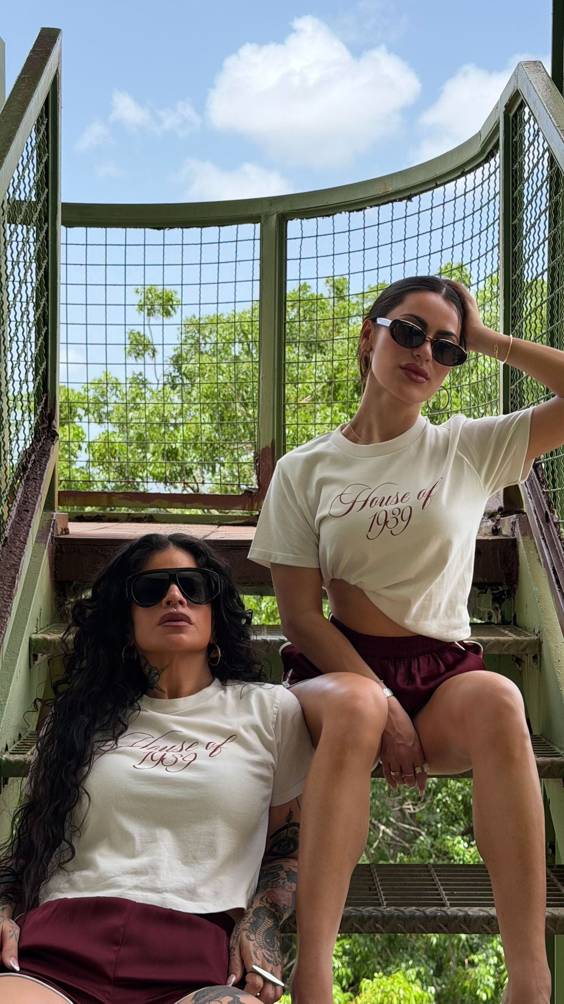 “House of 1939” crop top tee