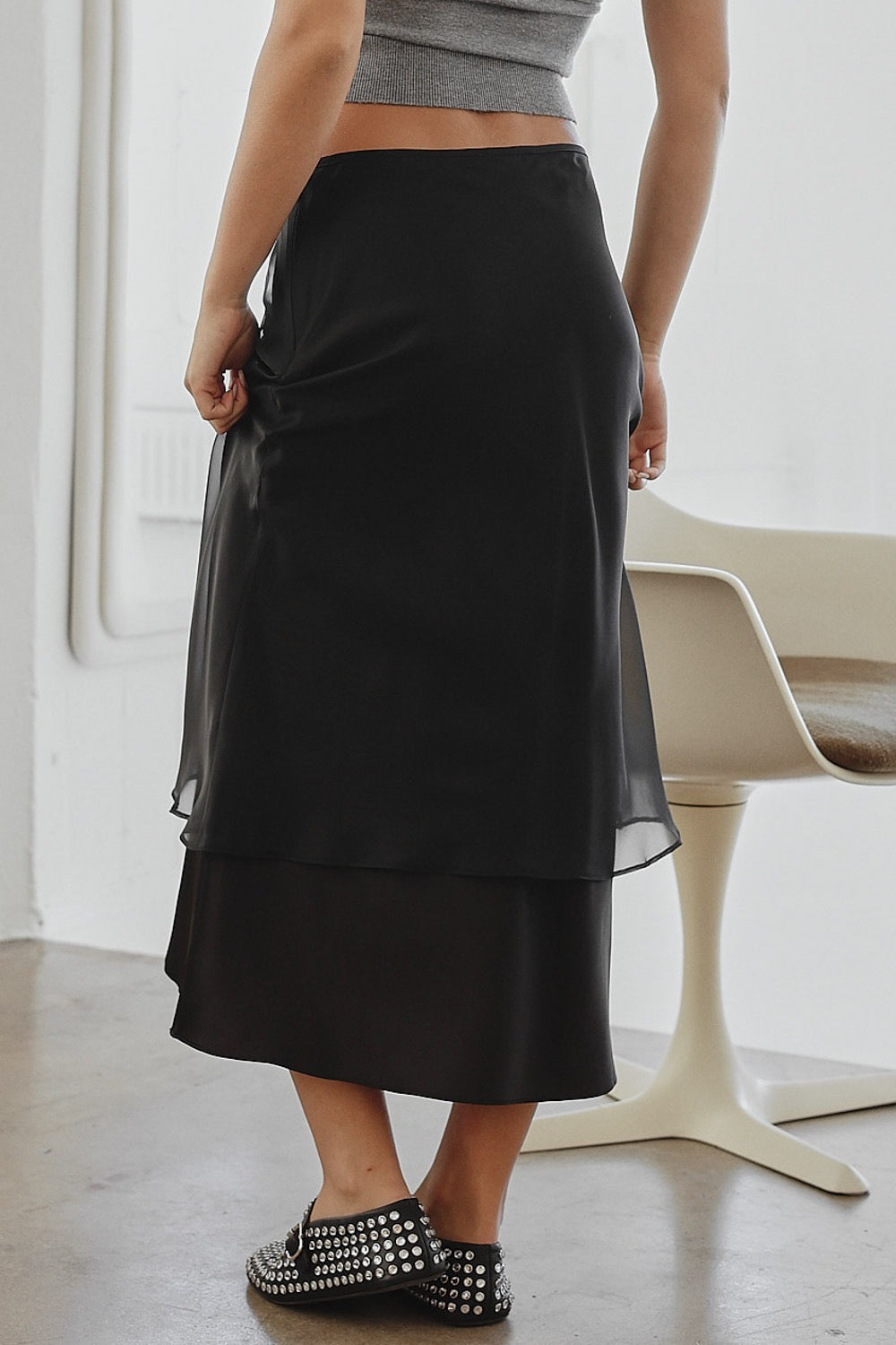 “annabella” midi skirt