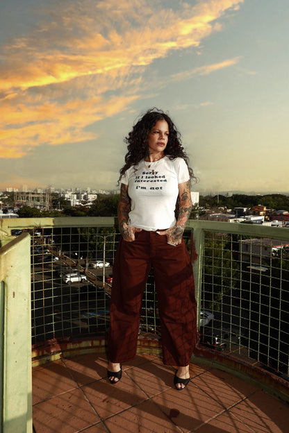 “Mala mía” white tee