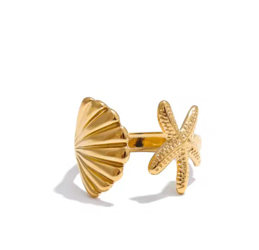 “la marea” adjustable ring