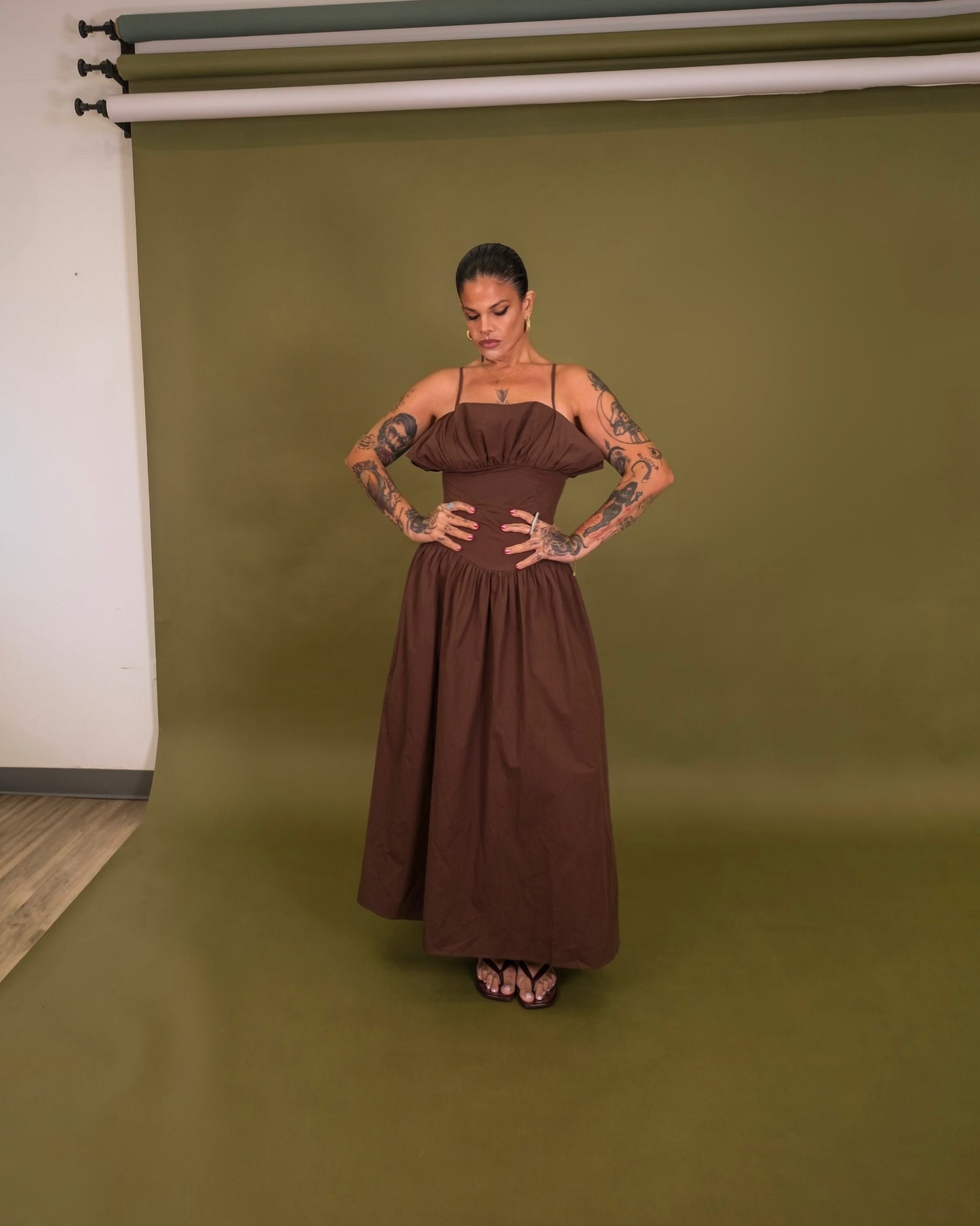 “frances” maxi dress