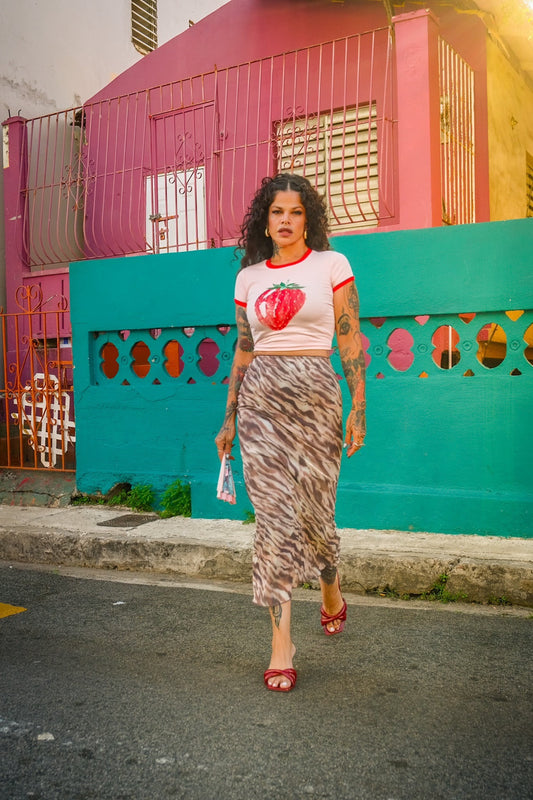 “tatiana” midi skirt
