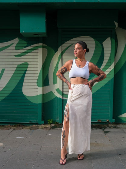 “viri” maxi skirt