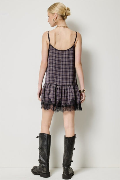 “natalia” plaid dress