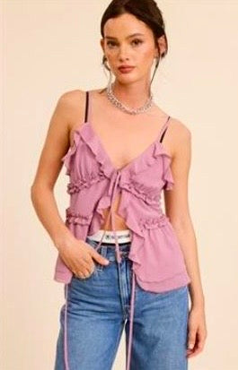 “del mar” blue top