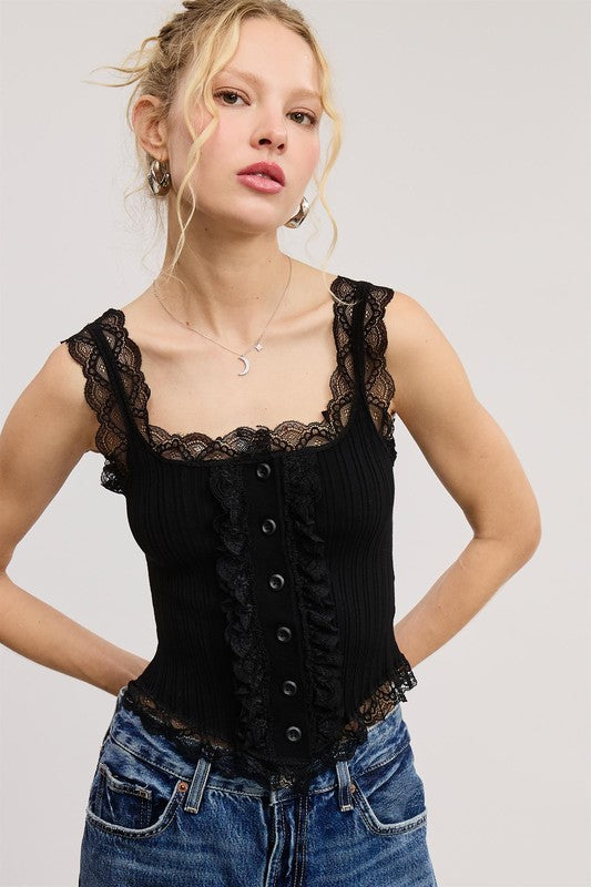 “valentina” vintage inspired top