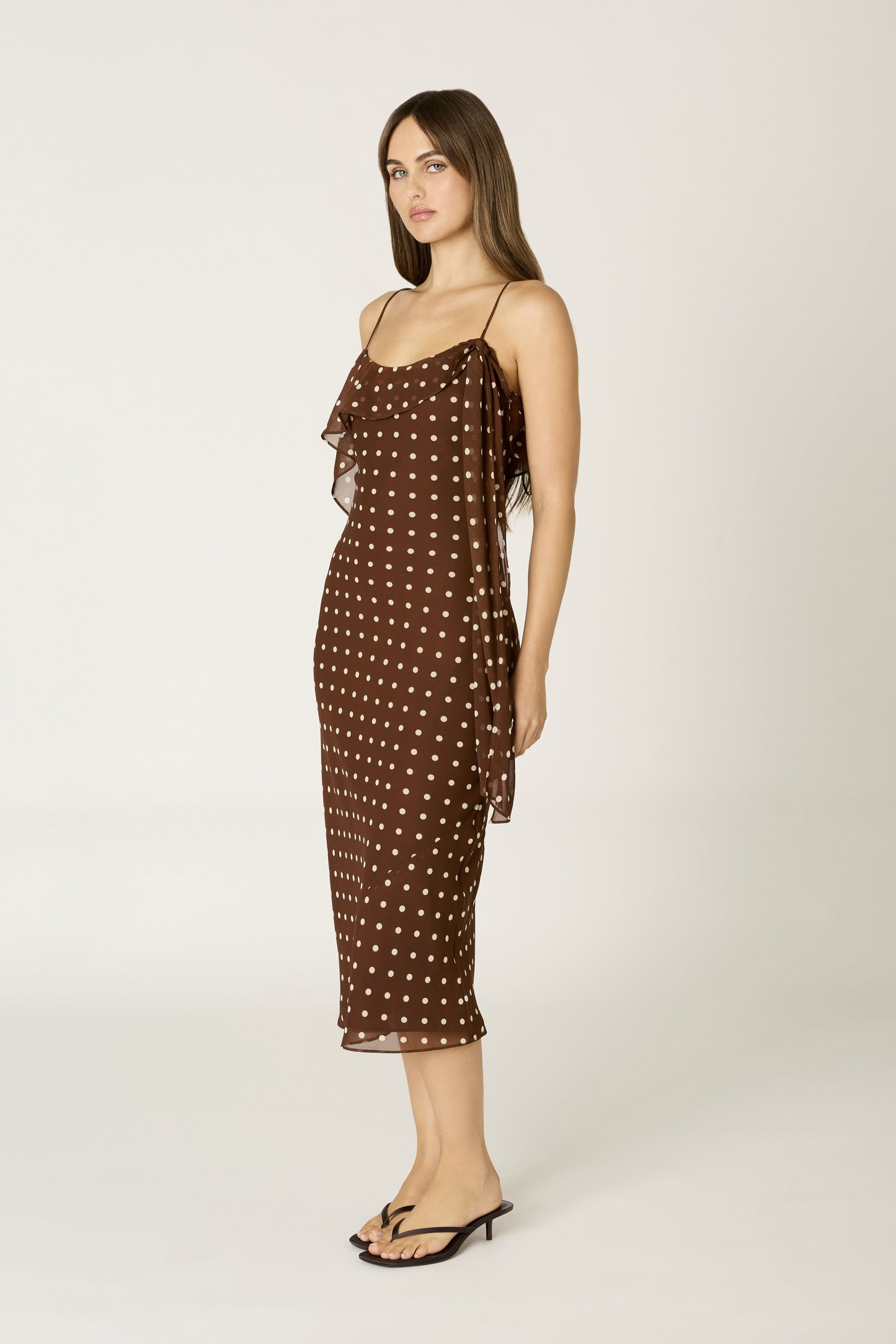 “amelia” polka dots dresd