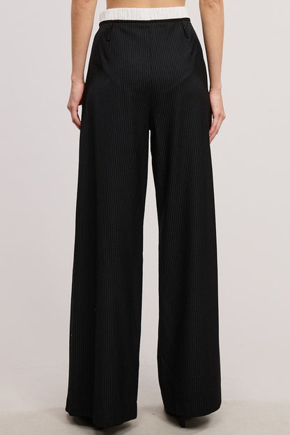 “tommy” pinstripe pants