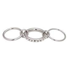 “Lorna” triple ring