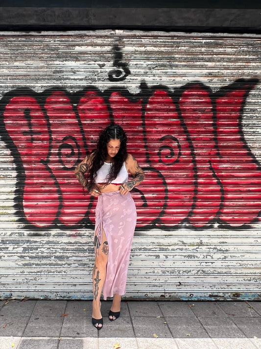 “viri” maxi skirt