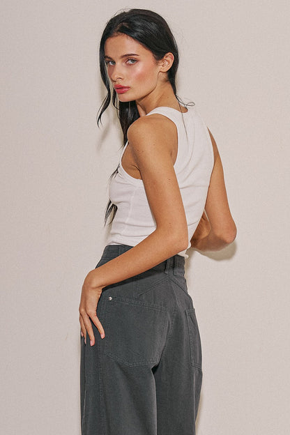 “michelle” SLEEVELESS TOP