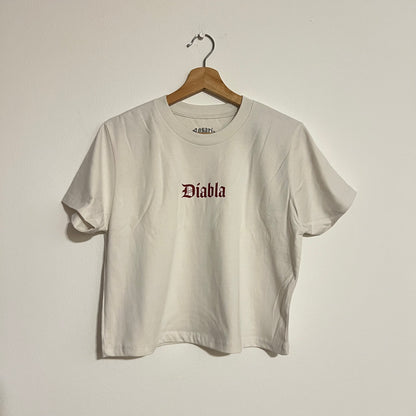 restock “diabla” sand crop top