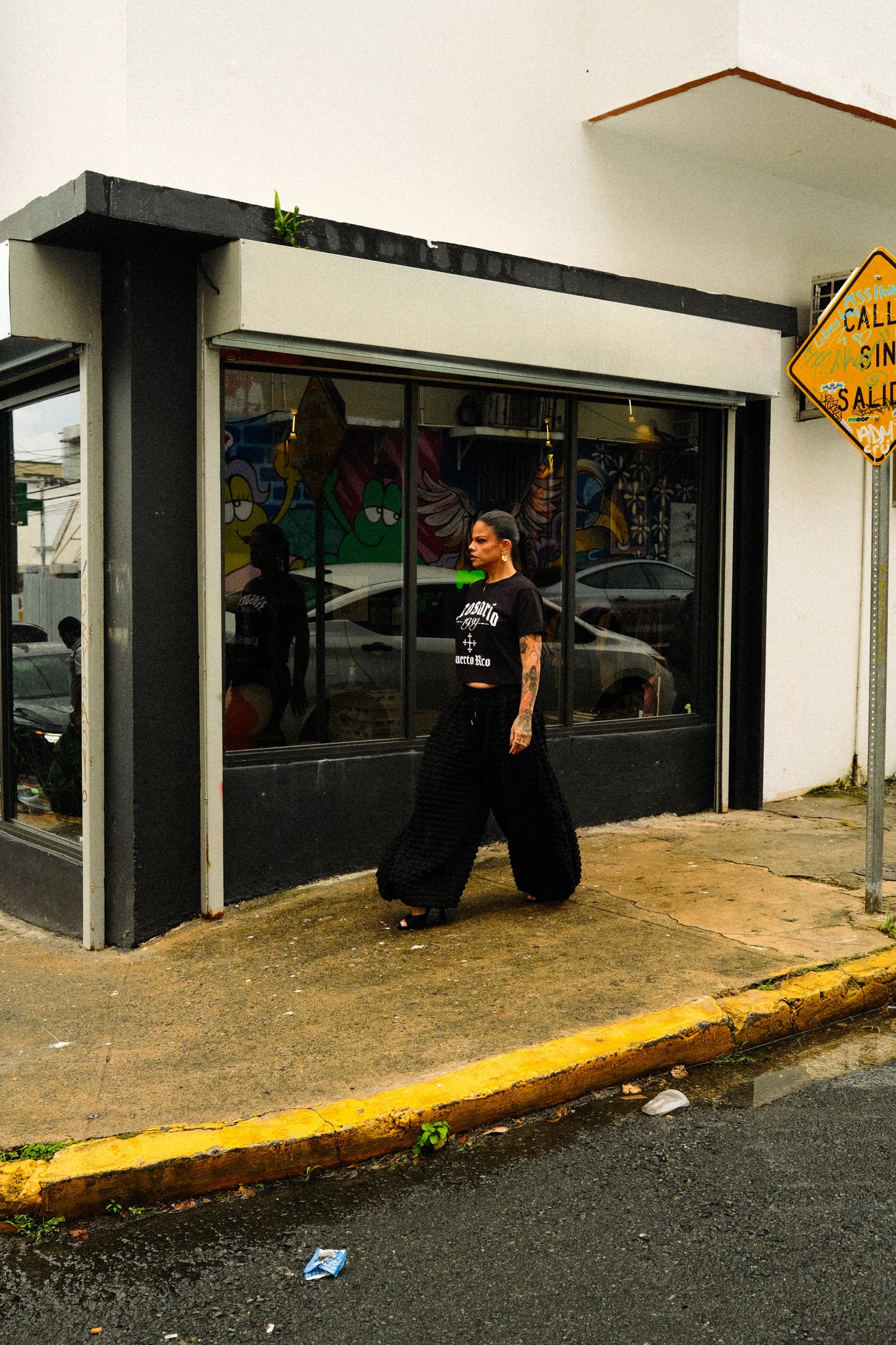 “Classic Rosario 1939” crop top tee