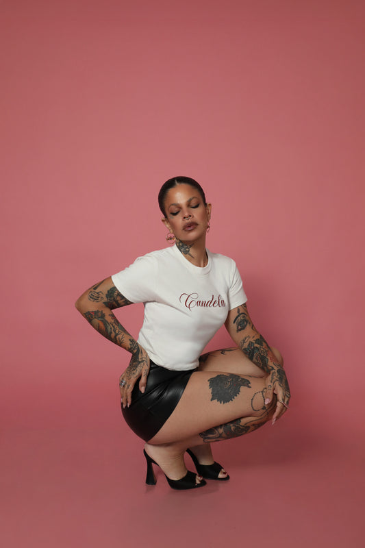 pre order “candela” crop top boxy tee