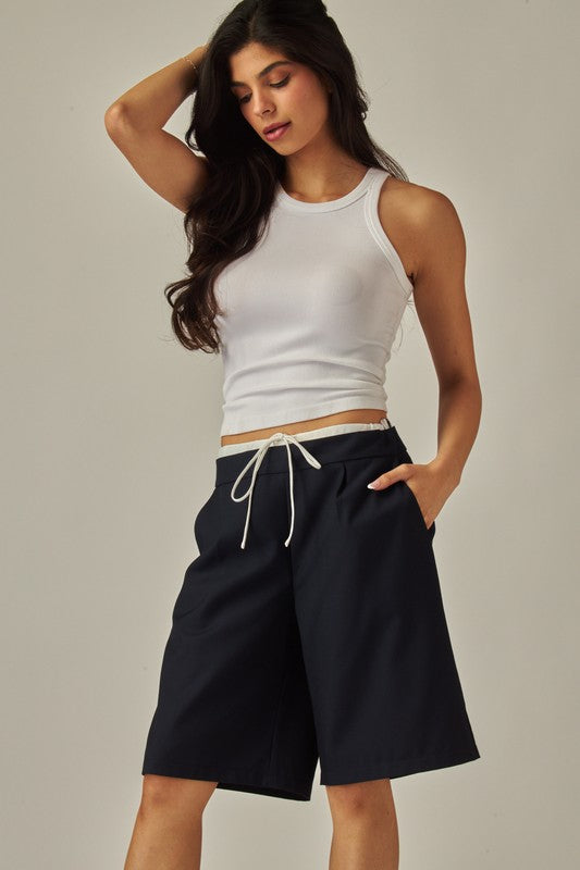 “aileen” trouser jorts