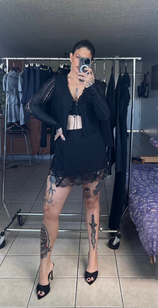 “carolina” lace top