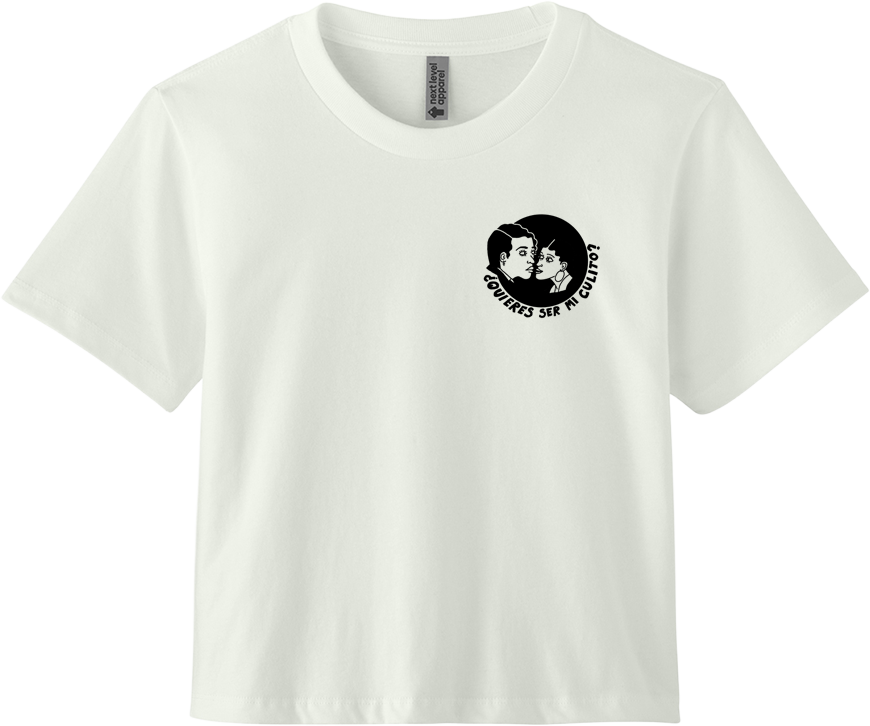 "¿Quieres ser mi culito?" Crop Top