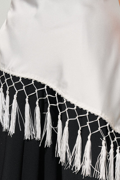 “Paula” fringe top