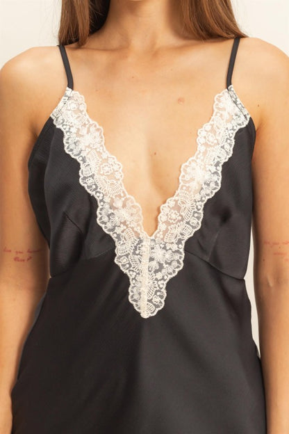 “senai” lace camisole