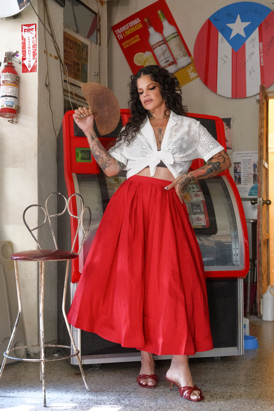 “roberta” circle skirt