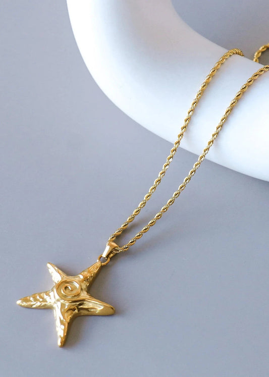 “estrella de mar” necklace