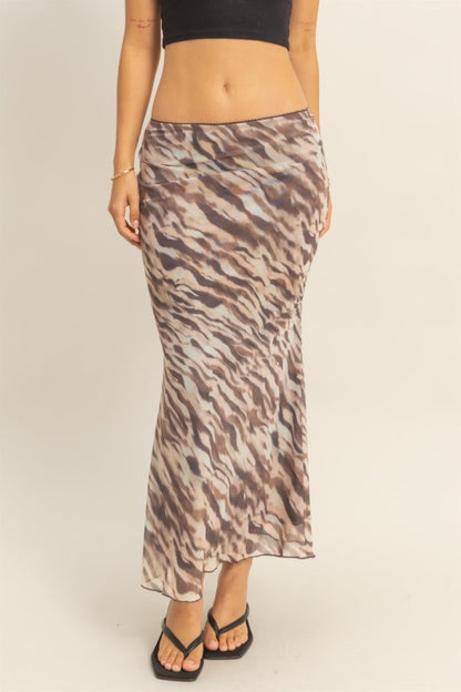 “tatiana” midi skirt