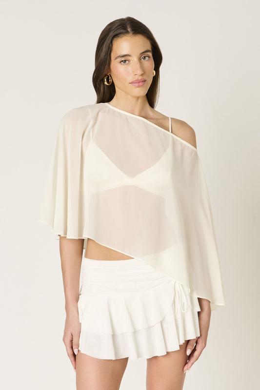 “natalia” sheer top