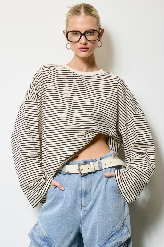 “Tania” long sleeve top