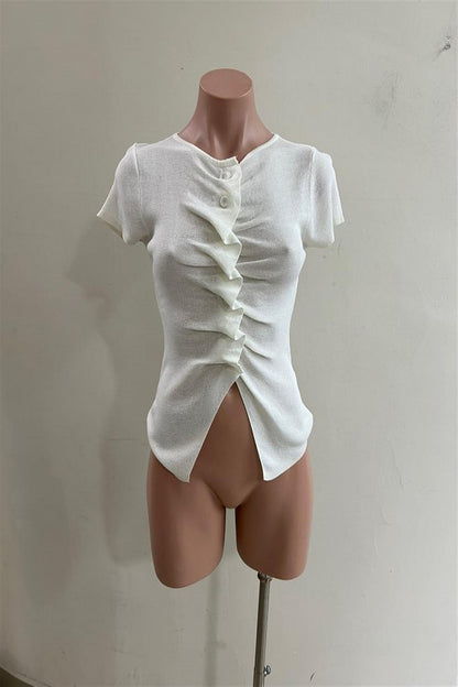 “dani” ivory top