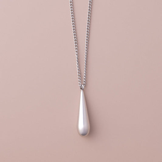 drop long necklace