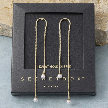 “Lily” drop earrings