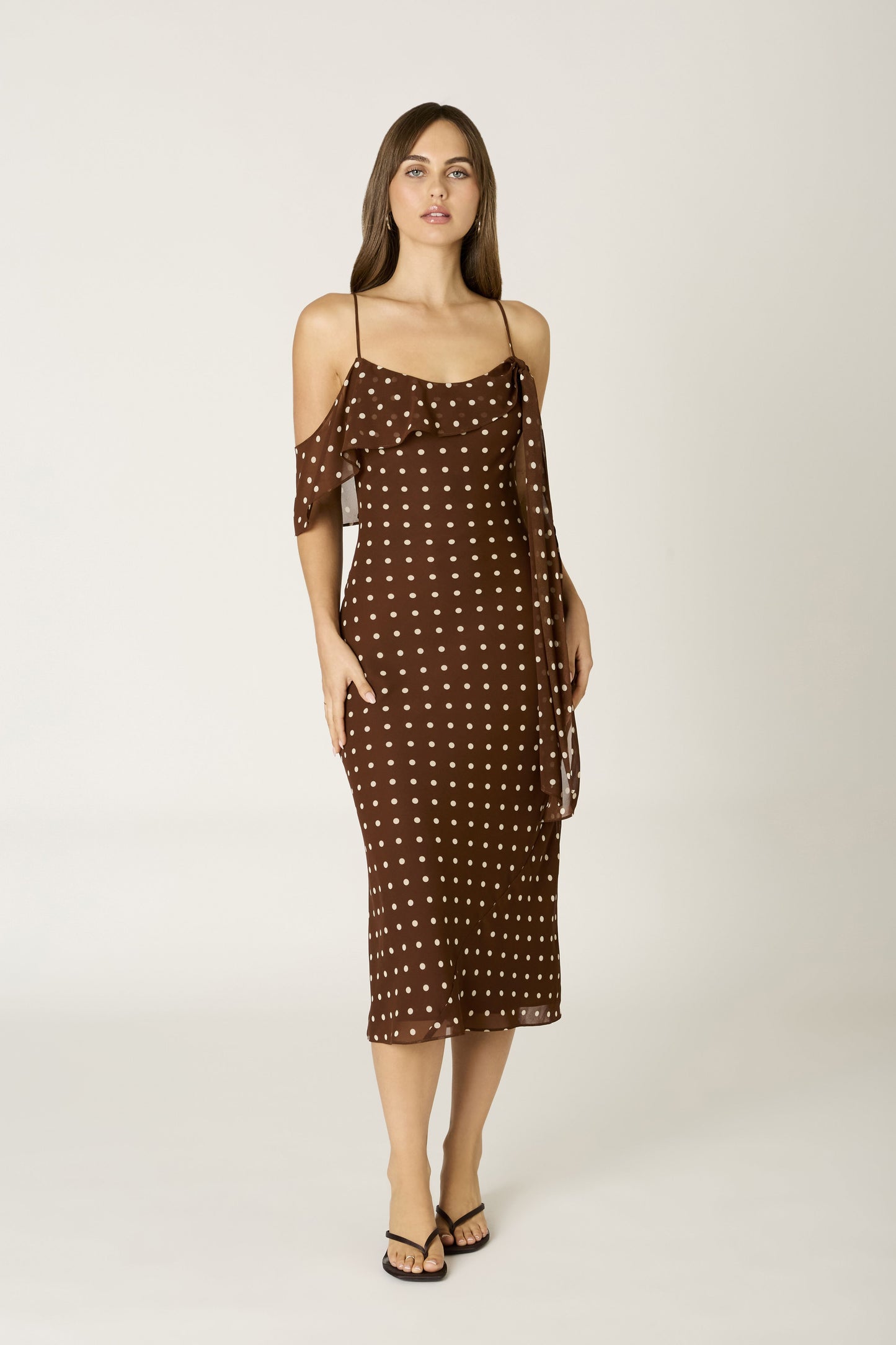 “amelia” polka dots dresd