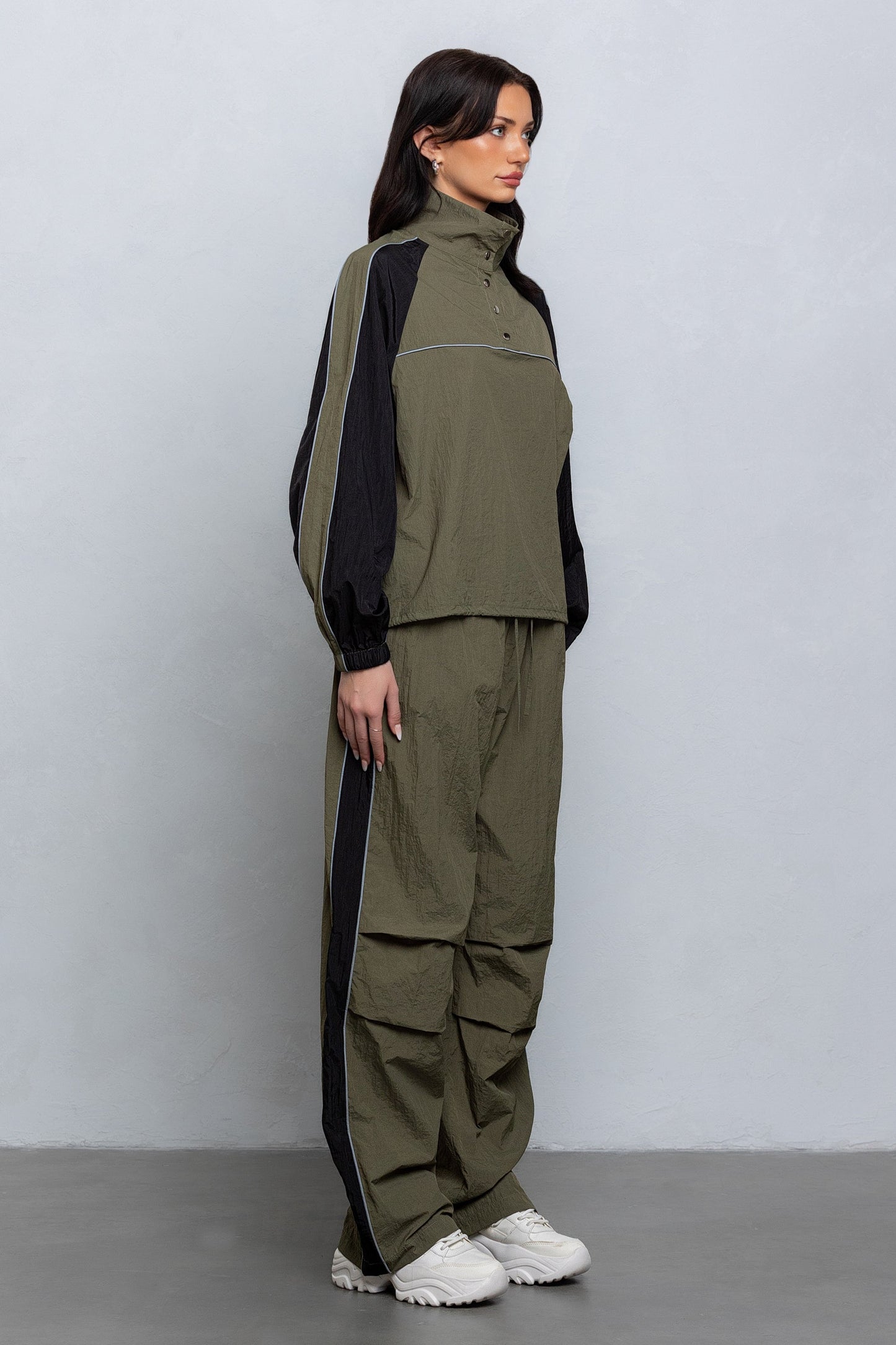 Pants “mercedes” parachute tracksuit bottoms