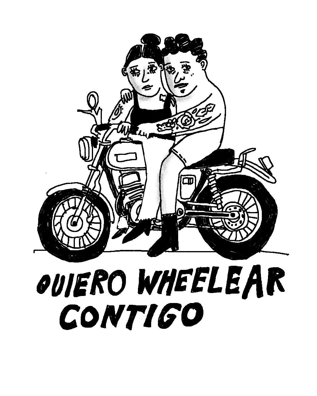 "Quiero Wheelear Contigo" Crop Top