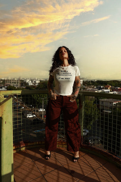“Mala mía” white tee